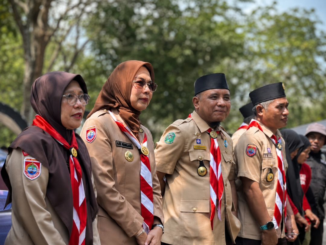 Sarkawi Hamid Apresiasi Dukungan Kwarcab Untuk Kontingen Jamnas Lutim