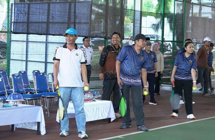 Wakil Ketua DPRD Jihadin Peruge Dukung Bupati Cup III Jadi Lumbung Atlet Tenis Lutim